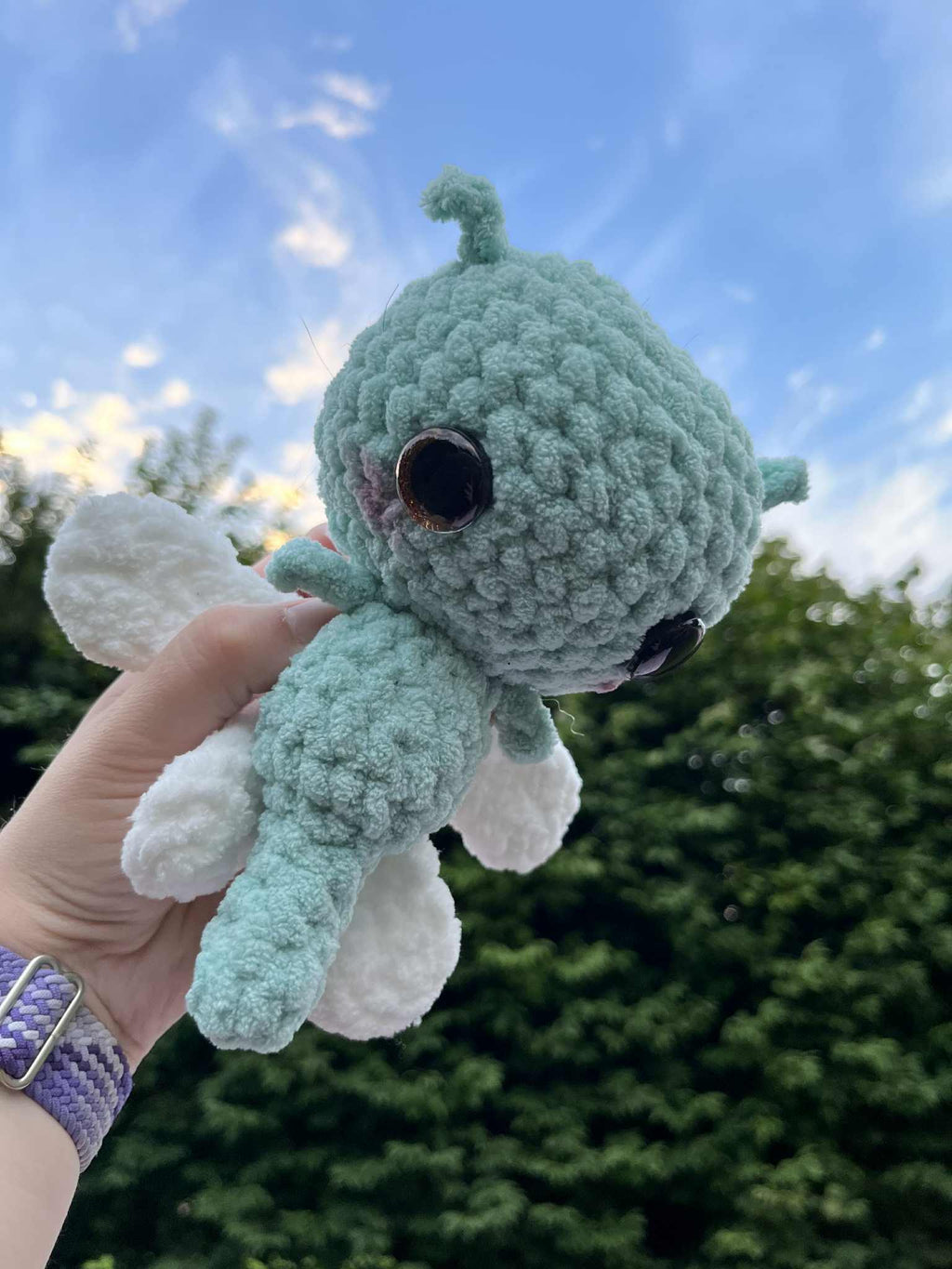 Dewdrop the Baby Dragonfly