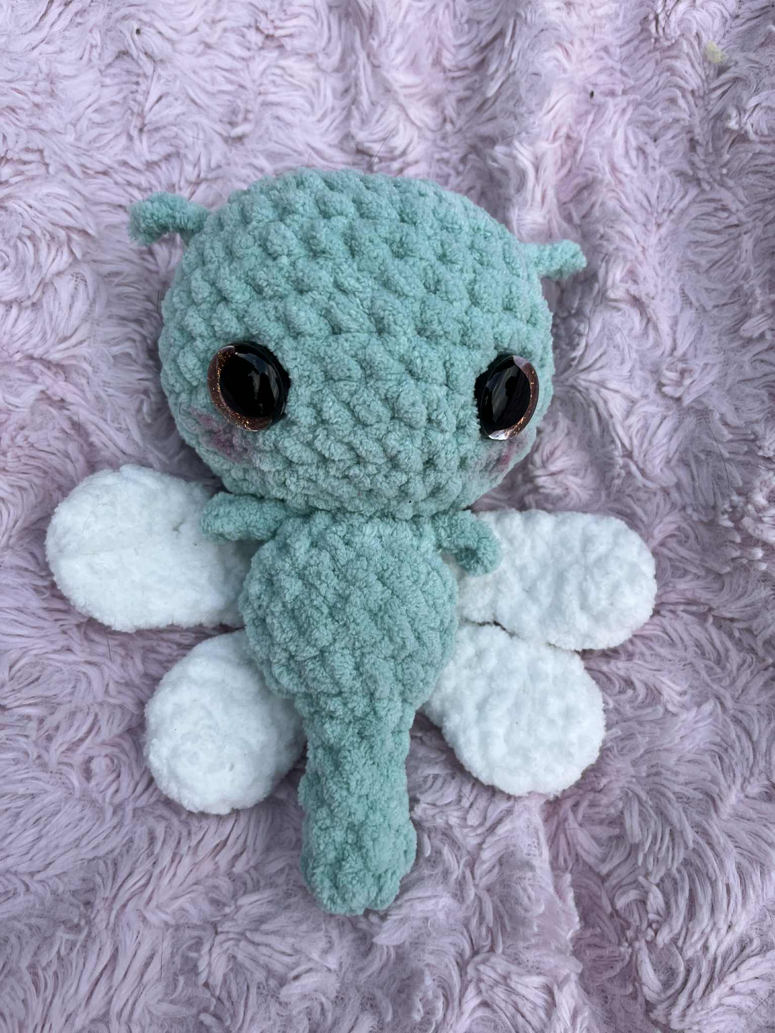 Dewdrop the Baby Dragonfly